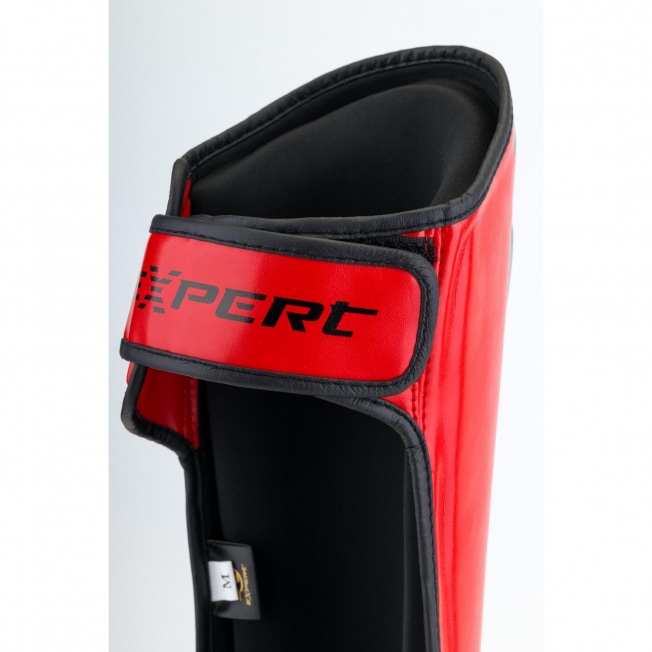 Шингарды Fight Expert Boxing - Черный/Красный | Фото 1