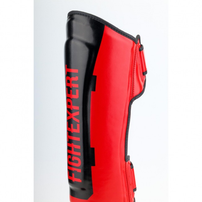 Шингарды Fight Expert Boxing - Черный/Красный | Фото 3