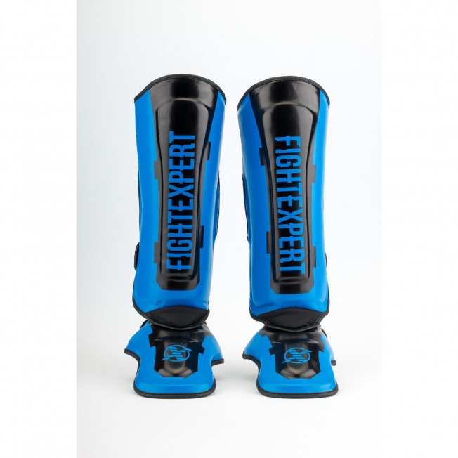 Шингарды Fight Expert Boxing - Черный/Синий | Фото 4
