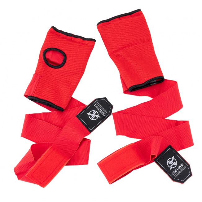 Бинты гелевые Fight Expert Quick - Красный | Фото 1