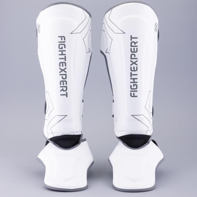 Щитки на ноги, шингарды Fight Expert Sparring - Белый | Фото 1