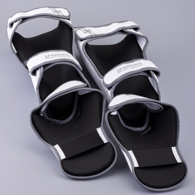 Щитки на ноги, шингарды Fight Expert Sparring - Белый | Фото 5