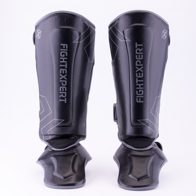 Щитки на ноги, шингарды Fight Expert Sparring - Чёрный | Фото 1