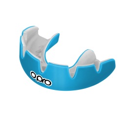 Боксерская капа для брекетов Opro Instant Custom Braces - Sky Blue/White