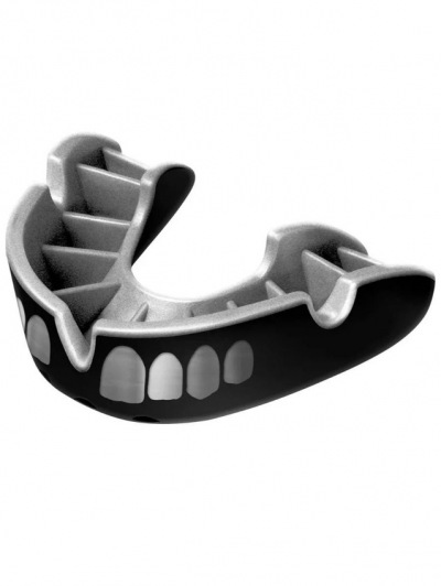 Боксерская капа Opro Silver Level - Black Grillz