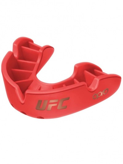 Детская боксерская капа Opro Bronze Level UFC - Red