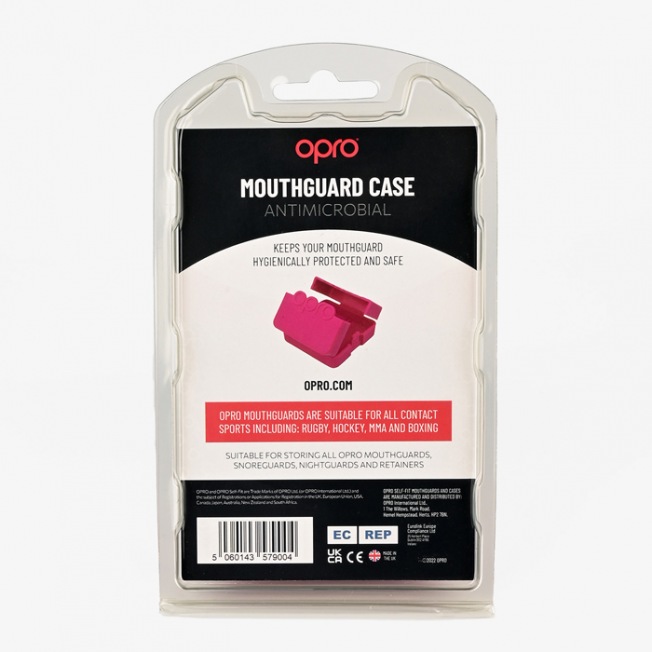 Антимикробный футляр для капы OPRO Self-Fit - Pink | Фото 2