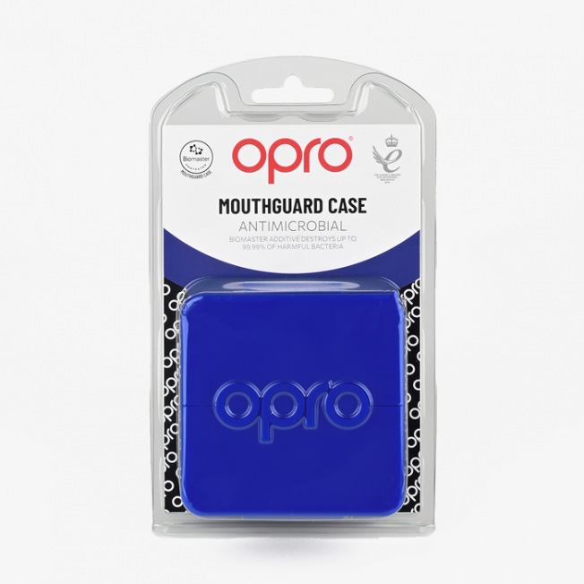 Антимикробный футляр для капы OPRO Self-Fit - Blue | Фото 1