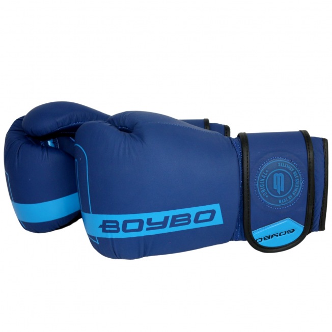 Перчатки боксерские BoyBo Fusion (BG-092) - Синий | Фото 5