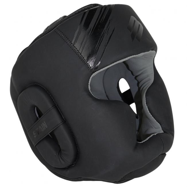 Шлем боксерский BoyBo Stain Flex (BH400) - Black | Фото 3