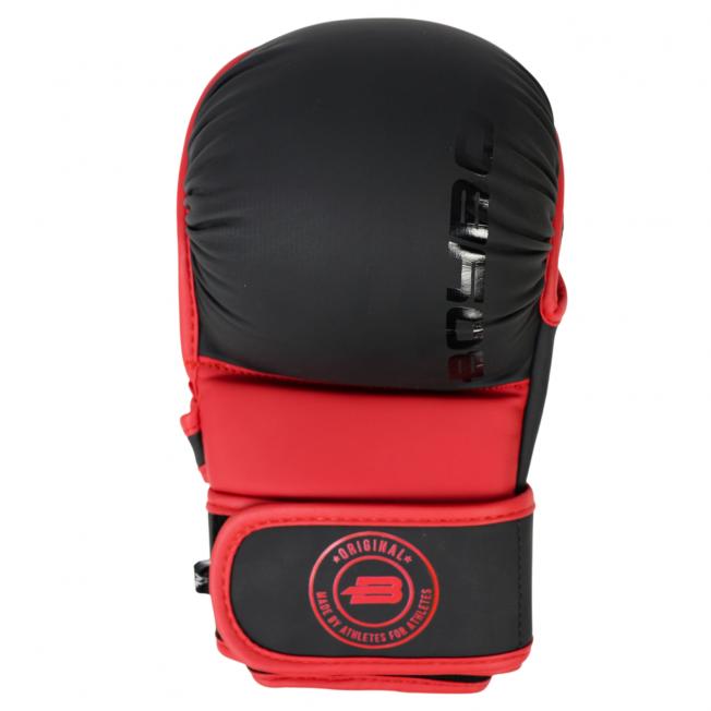 Перчатки ММА тренировочные BoyBo Wings BBGL-26 Flex - Чер/Крас | Фото 2