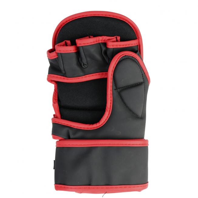 Перчатки ММА тренировочные BoyBo Wings BBGL-26 Flex - Чер/Крас | Фото 3