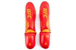 Щитки на ноги, шингарды UFC Premium True Thai - Red