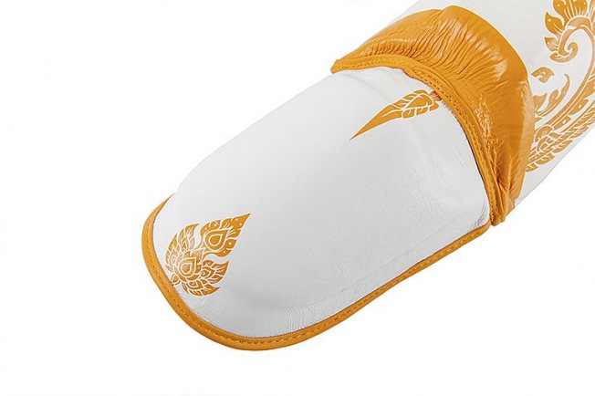 Щитки на ноги, шингарды UFC Premium True Thai - White/Blue | Фото 8