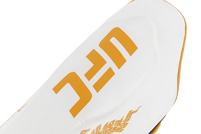 Щитки на ноги, шингарды UFC Premium True Thai - White/Blue | Фото 4