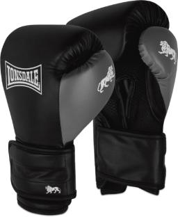 Боксерские перчатки Lonsdale Haydock - Black/Grey