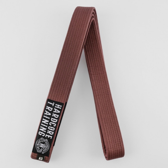 Пояс для кимоно Hardcore Training Premium - Brown | Фото 2