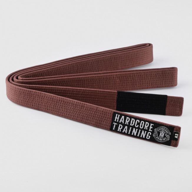 Пояс для кимоно Hardcore Training Premium - Brown | Фото 3