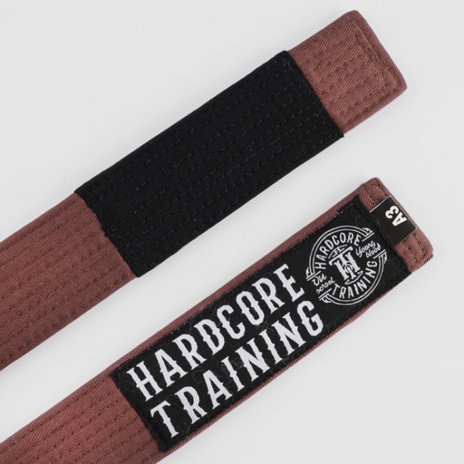 Пояс для кимоно Hardcore Training Premium - Brown | Фото 4