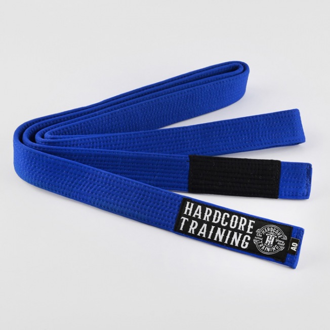 Пояс для кимоно Hardcore Training Premium - Blue | Фото 3