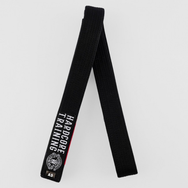 Пояс для кимоно Hardcore Training Premium - Black | Фото 2