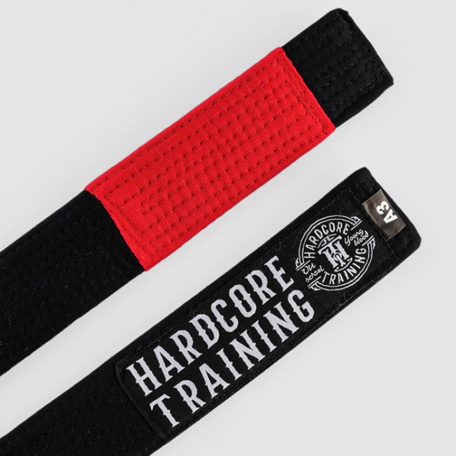 Пояс для кимоно Hardcore Training Premium - Black | Фото 4