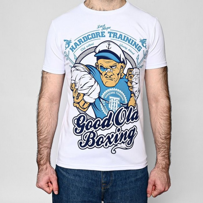 Футболка Hardcore Training Good Old Boxing - White | Фото 3