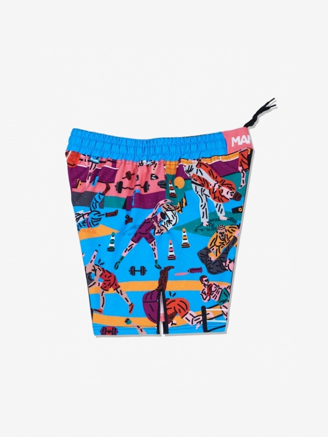 Шорты ММА Manto Gym 2.0 - Multicolor | Фото 4
