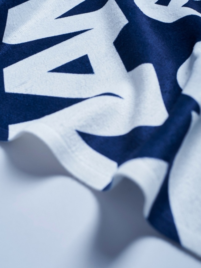 Полотенце Manto Pattern - Navy Blue | Фото 3