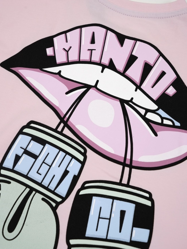 Футболка Manto x KTOF Gloves - Pink | Фото 2
