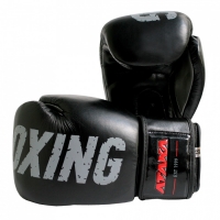 Боксерские перчатки Атака Boxing - Black/Grey