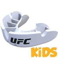 Детская боксерская капа Opro Bronze Level UFC - White