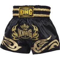 Шорты для тайского бокса Top King Boxing - Black/Gold