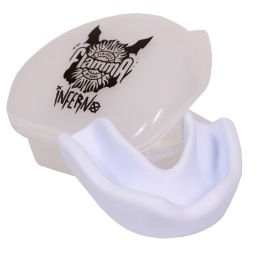 Капа боксерская Flamma Inferno - White