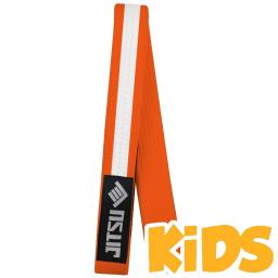 Детский пояс для кимоно Jitsu - Orange/White