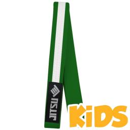 Детский пояс для кимоно Jitsu - Green/White