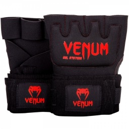Бинты гелевые Venum Kontaсt - Black/Red