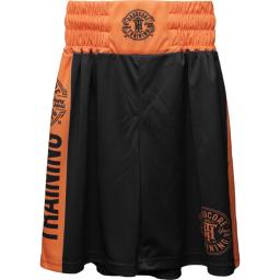 Детские боксёрские шорты Hardcore Training - Black/Orange