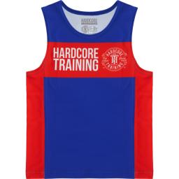 Детская боксерская майка Hardcore Training - Blue/Red