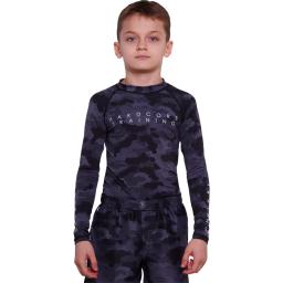 Детский рашгард Hardcore Training Hexagon Camo