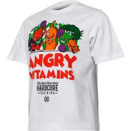 Футболка Hardcore Training Angry Vitamins White Oversized Fit