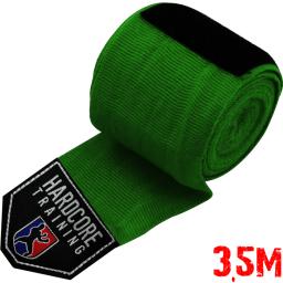 Боксерские бинты Hardcore Training Superior - Dark Green (3.5m)