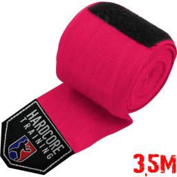 Боксерские бинты Hardcore Training Superior - Rose (3.5m)