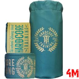 Боксерские бинты Hardcore Training Premium - Green (4m)