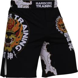 Шорты для единоборств Hardcore Training Raijin - Black/White