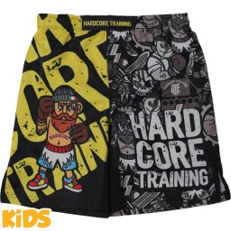 Детские шорты для единоборств Hardcore Training Doodles