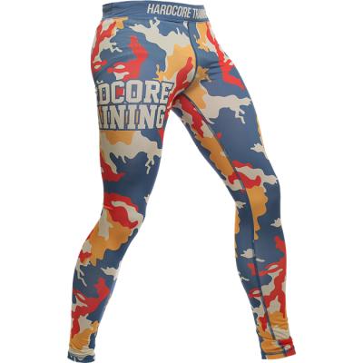 Компрессионные штаны Hardcore Training Autumn Camo