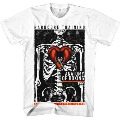 Футболка Hardcore Training Anatomy Of Boxing - White