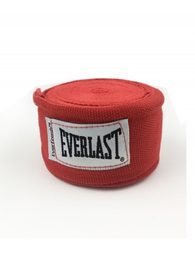 Бинты для бокса Everlast - Красный (2.5m)