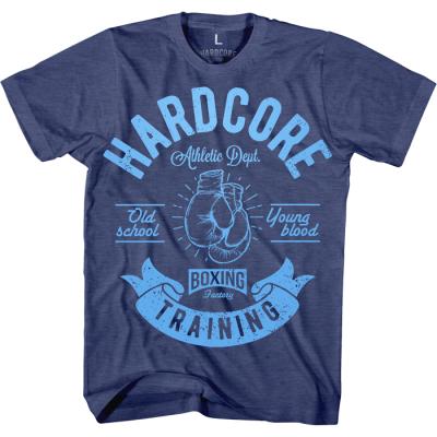 Футболка Hardcore Training Gloves - Navy Melange